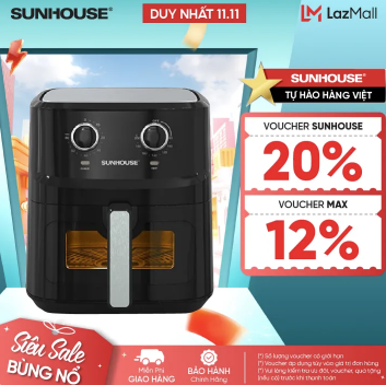 11/11: Lock&Lock, Toshiba, Tefal... rủ nhau sale sập giá, cầm 500k mua được nồi chiên không dầu!- Ảnh 5.