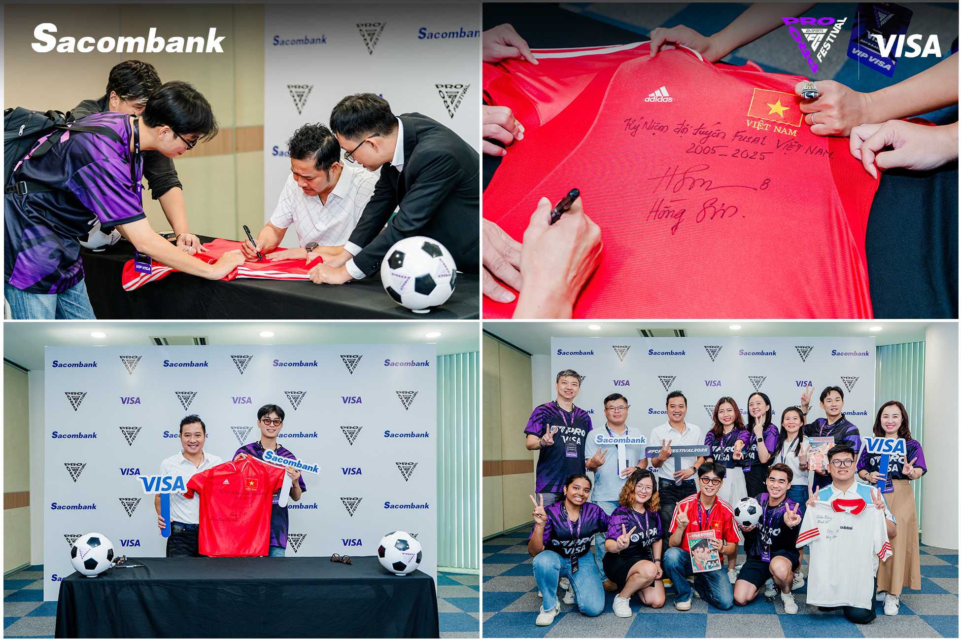 Sacombank đồng hành cùng Visa tại sự kiện thể thao điện tử EA SPORTS FC PRO FESTIVAL 2025- Ảnh 6. Sacombank đồng hành cùng Visa tại sự kiện thể thao điện tử EA SPORTS FC PRO FESTIVAL 2025- Ảnh 6.