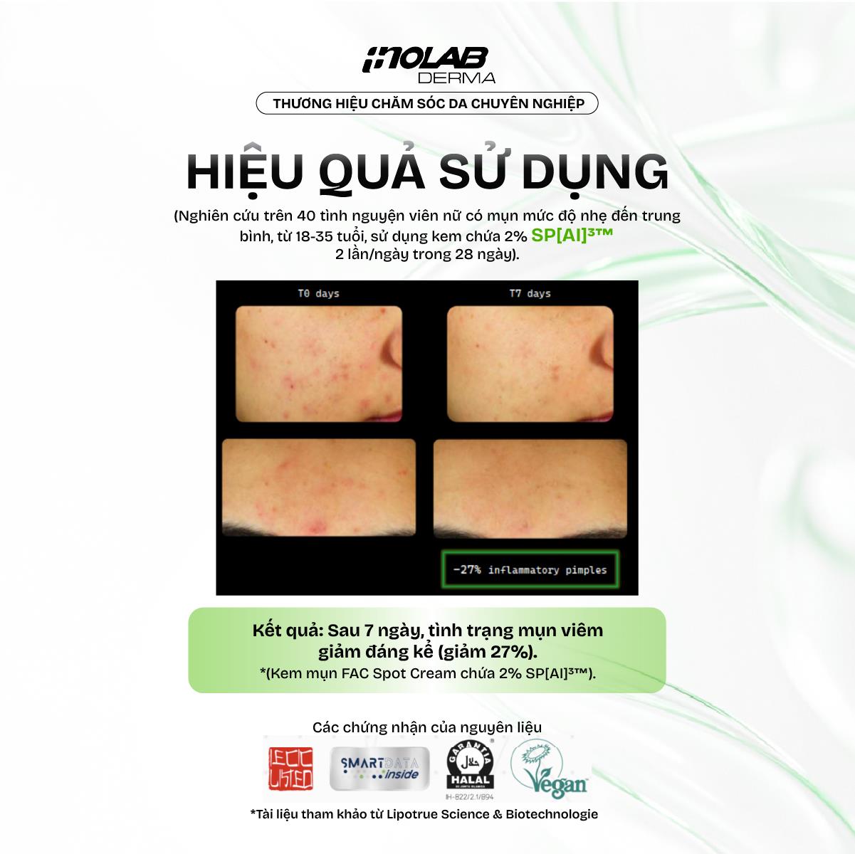 Inolab Derma - Thương hiệu chăm sóc da chuyên nghiệp dành cho làn da Việt- Ảnh 7. Inolab Derma - Thương hiệu chăm sóc da chuyên nghiệp dành cho làn da Việt- Ảnh 7.