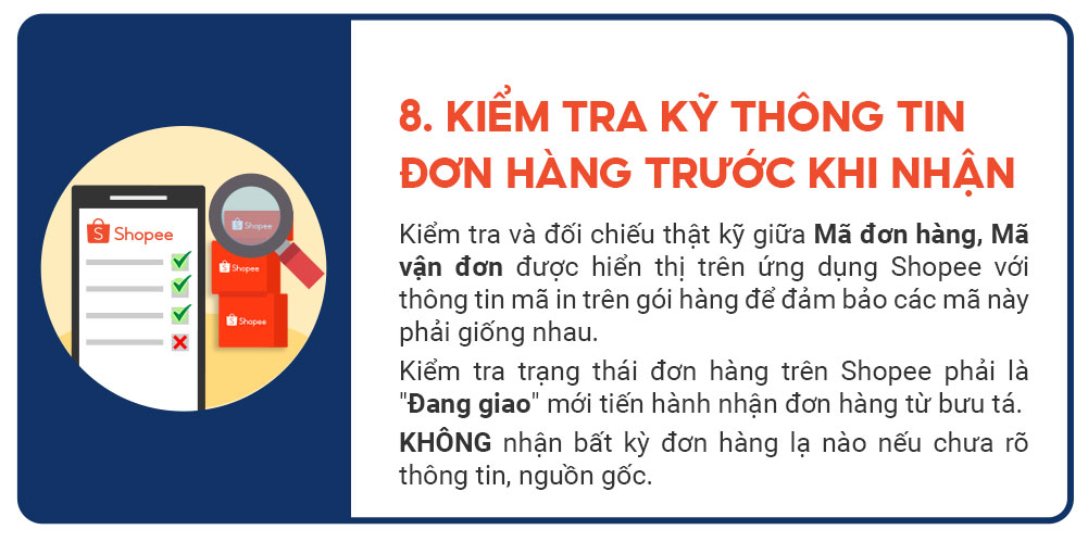 Shopee phát cảnh báo khẩn: 8 "lằn ranh đỏ" người dùng tuyệt đối không được vi phạm, 1 giây sơ hở là mất sạch tiền- Ảnh 4. Shopee phát cảnh báo khẩn: 8 "lằn ranh đỏ" người dùng tuyệt đối không được vi phạm, 1 giây sơ hở là mất sạch tiền- Ảnh 4.