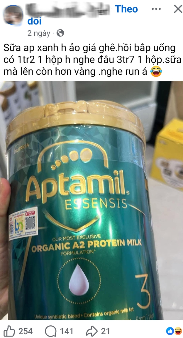 Giá sữa "Ap Úc" tăng nhanh hơn giá vàng - Từ 1,7 triệu lên gần 4 triệu/hộp: Liệu các mẹ có nên "cố"?- Ảnh 3. Giá sữa "Ap Úc" tăng nhanh hơn giá vàng - Từ 1,7 triệu lên gần 4 triệu/hộp: Liệu các mẹ có nên "cố"?- Ảnh 3.