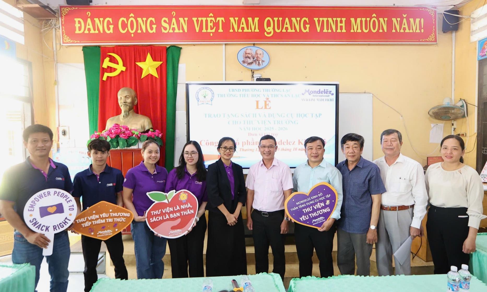 Mondelez Kinh Đô hỗ trợ học tập cho trẻ em vùng xa qua dự án “Thư viện Yêu thương”- Ảnh 1.