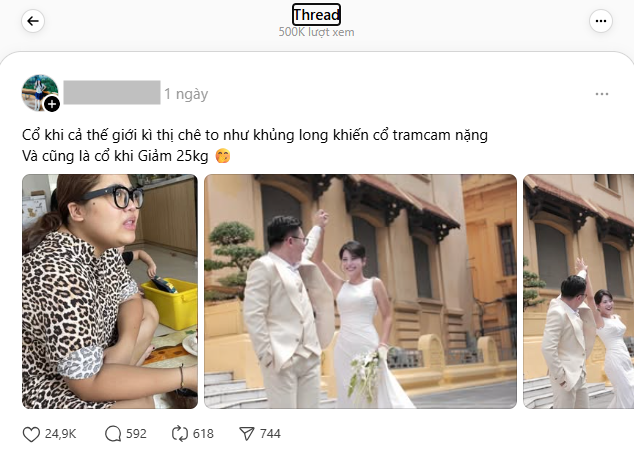 Bị nói "to như con khủng long", Hằng Nga giảm sốc 25kg- Ảnh 1. Bị nói "to như con khủng long", Hằng Nga giảm sốc 25kg- Ảnh 1.