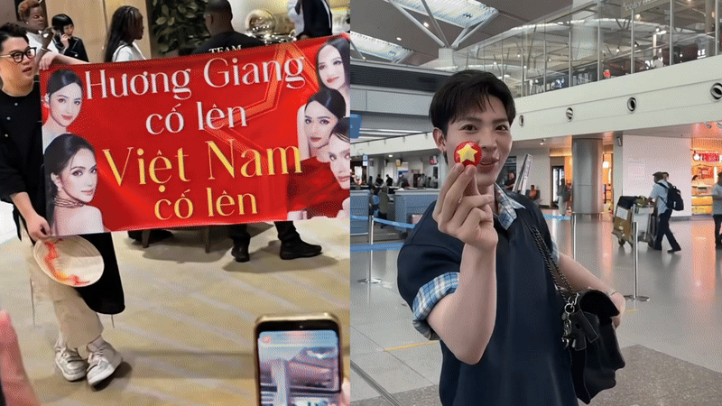 Dàn sao Việt sang Thái ủng hộ Hương Giang: Khí thế hừng hực trước thềm Chung kết Miss Universe!- Ảnh 6.
