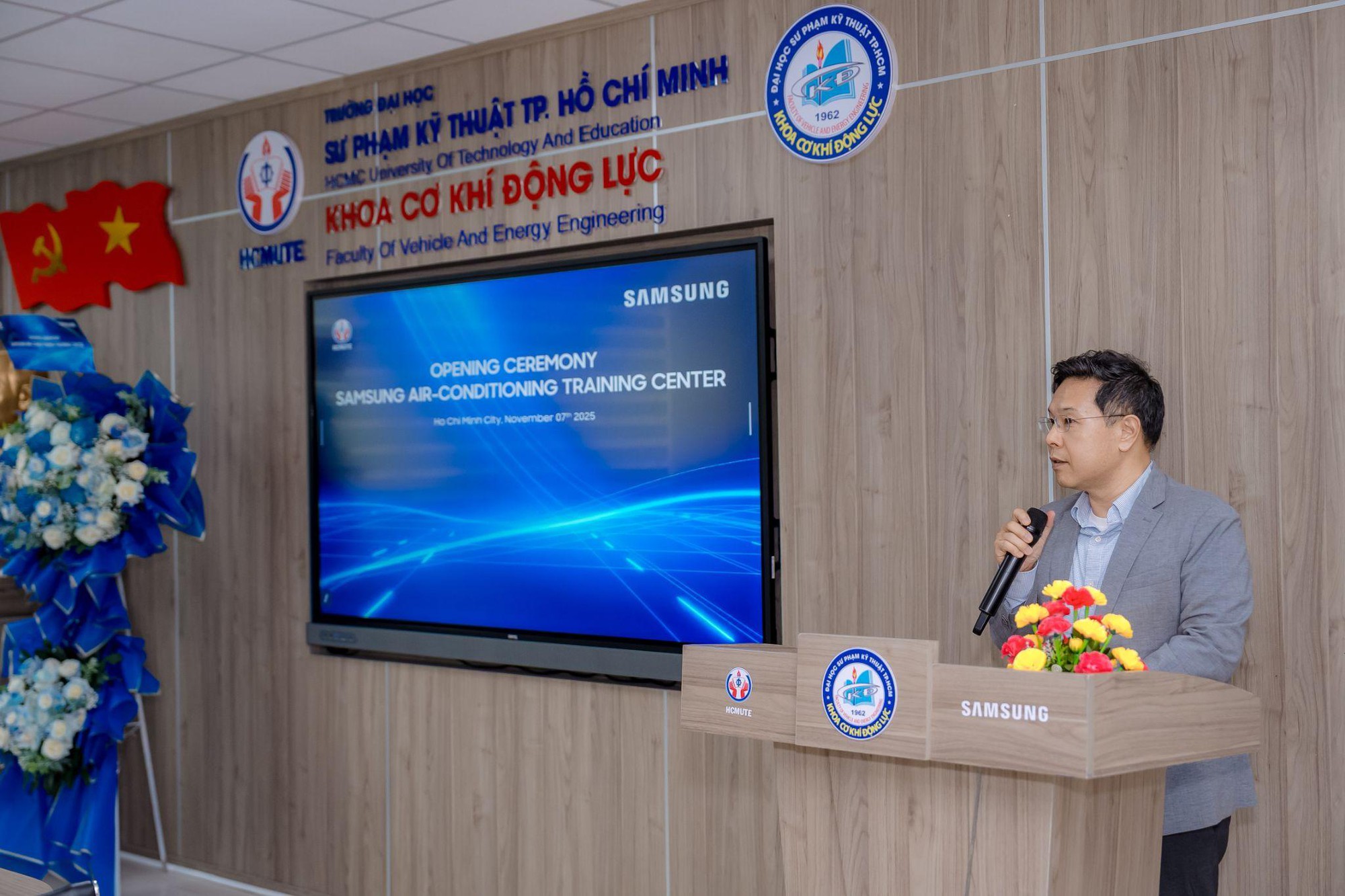 Samsung đầu tư Trung tâm Đào tạo Điều hòa Không khí hiện đại tại HCMUTE- Ảnh 3.
