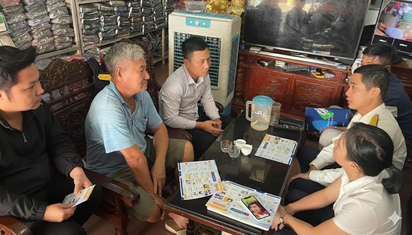 Thuế khoán sang kê khai: VNPT và Thuế tăng tốc hỗ trợ hộ kinh doanh- Ảnh 1. Thuế khoán sang kê khai: VNPT và Thuế tăng tốc hỗ trợ hộ kinh doanh- Ảnh 1.