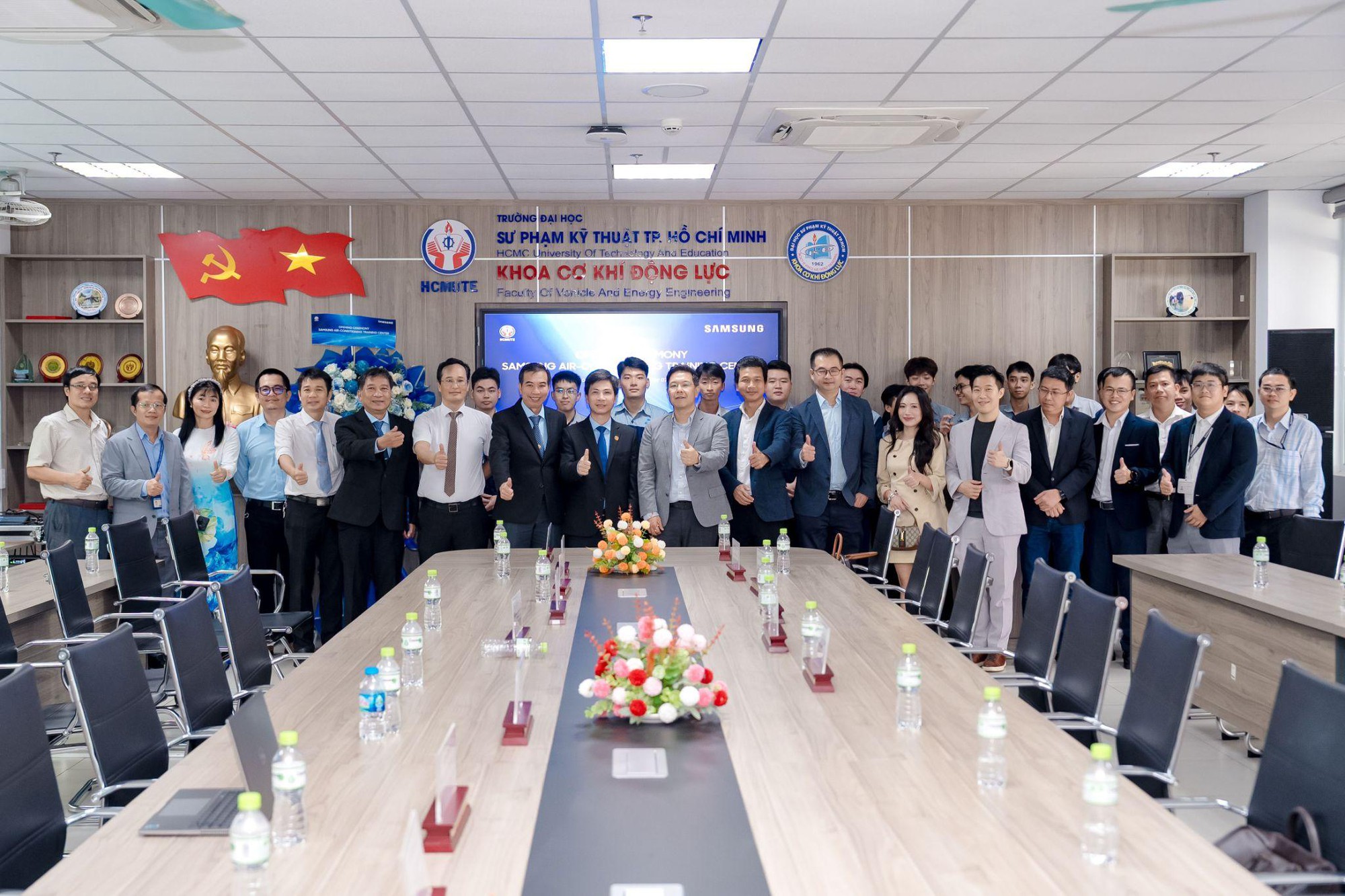 Samsung đầu tư Trung tâm Đào tạo Điều hòa Không khí hiện đại tại HCMUTE- Ảnh 5.