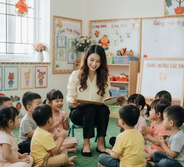 “Sốc” vì 500 nghìn đồng “ban phát”, cô giáo mầm non TP.HCM bỏ chức Hiệu trưởng, mở lớp học nhỏ: Lòng nhẹ nhõm vô cùng!- Ảnh 3. “Sốc” vì 500 nghìn đồng “ban phát”, cô giáo mầm non TP.HCM bỏ chức Hiệu trưởng, mở lớp học nhỏ: Lòng nhẹ nhõm vô cùng!- Ảnh 3.