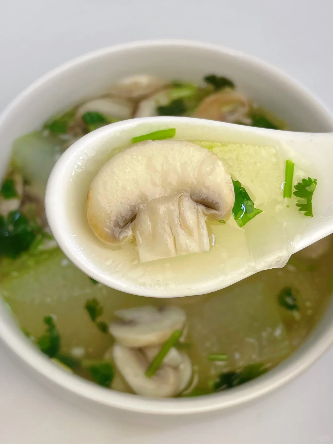 Mùa này bạn nên nấu canh bí đao nấm mỡ: Ít calo lại giàu dưỡng chất, ấm dạ dày, no lâu mà không sợ béo- Ảnh 3.