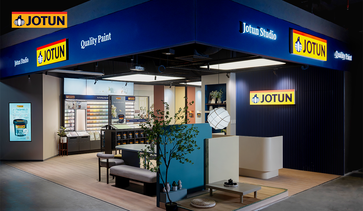 Jotun Studio - mô hình cửa hàng sơn chuyên nghiệp, đánh dấu bước chuyển mình của Jotun trong ngành bán lẻ- Ảnh 1. Jotun Studio - mô hình cửa hàng sơn chuyên nghiệp, đánh dấu bước chuyển mình của Jotun trong ngành bán lẻ- Ảnh 1.