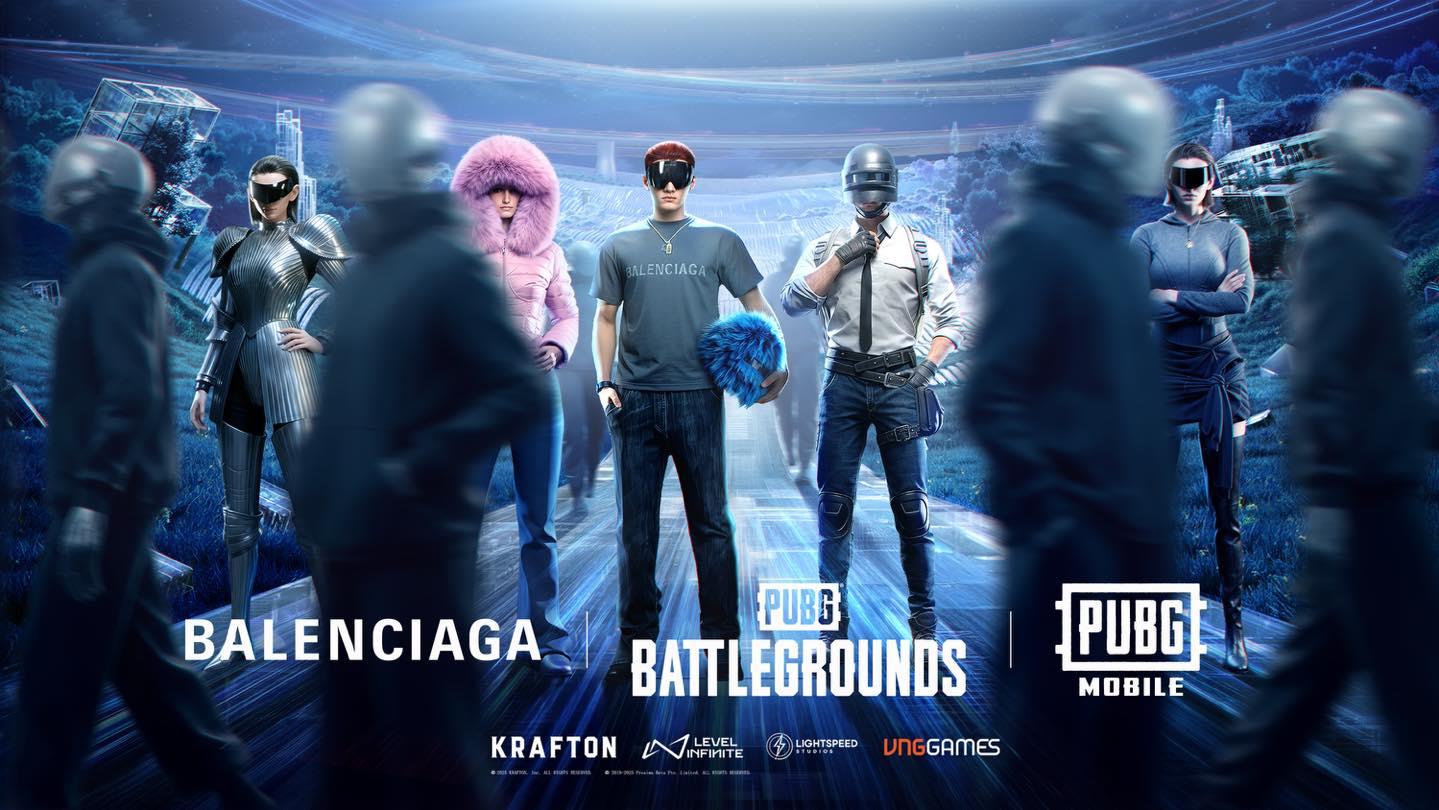 Thương hiệu thời trang cao cấp BALENCIAGA lần đầu hợp tác cùng vũ trụ PUBG Mobile- Ảnh 2.