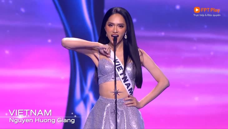 Hương Giang bị loại sốc ở Miss Universe, bạn trai Phú Cường: "Giải tán về lấy chồng"- Ảnh 1. Hương Giang bị loại sốc ở Miss Universe, bạn trai Phú Cường: "Giải tán về lấy chồng"- Ảnh 1.