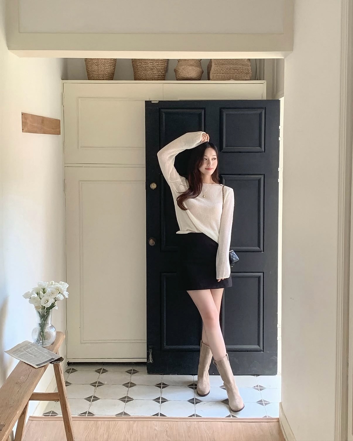 4 công thức diện đồ mùa đông kéo chân dài "miên man"- Ảnh 1.