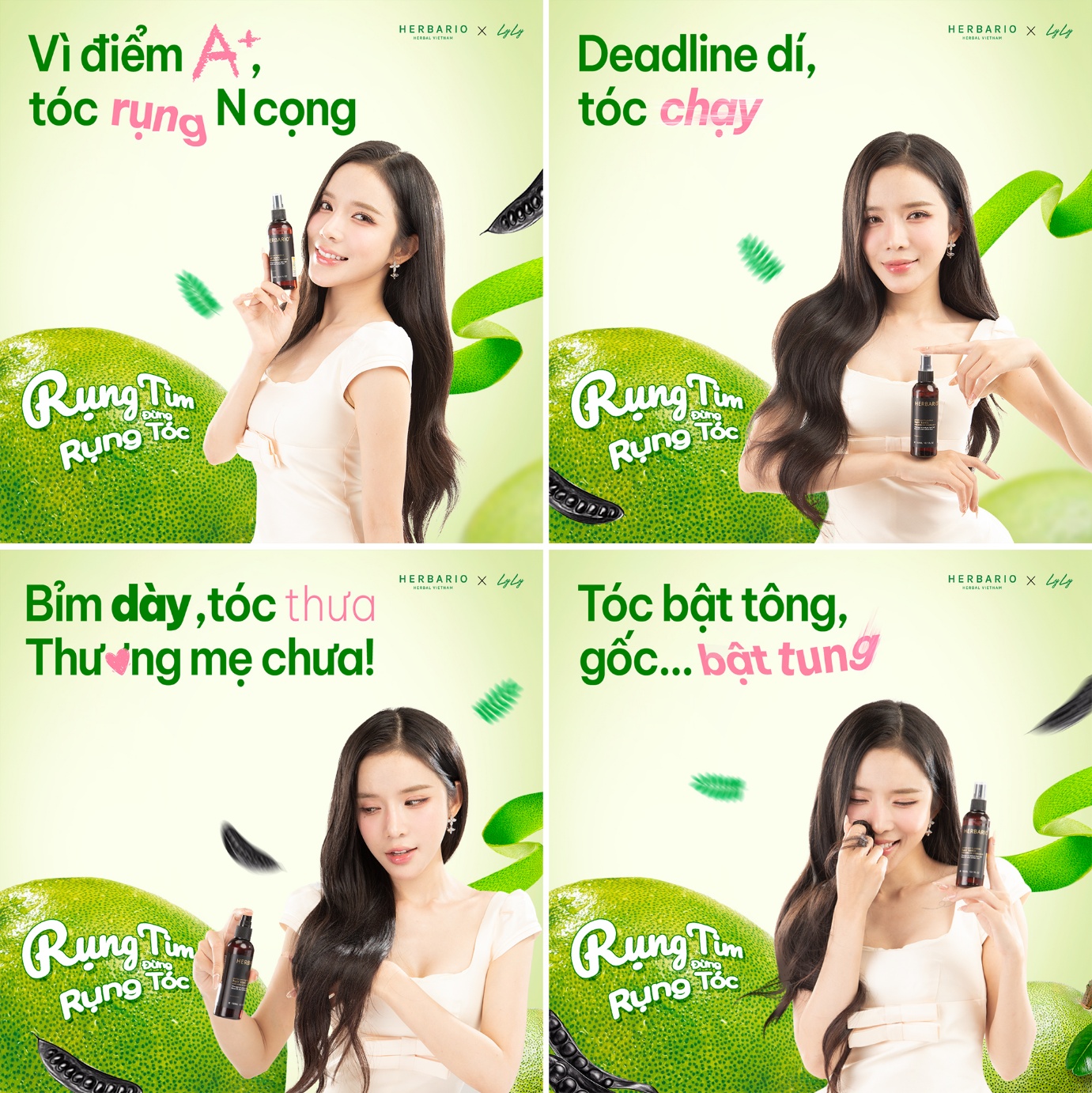 Chiến dịch mới của Herbario x LyLy gây sốt vì loạt tagline “đánh đúng tim đen” học sinh, dân văn phòng, mẹ bỉm- Ảnh 2.