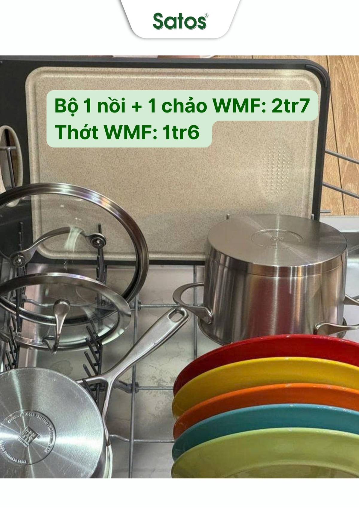 Góc bếp 50 triệu khiến chị em trầm trồ: Riêng bộ bát đĩa nhìn là hiểu ngay vì sao- Ảnh 7.