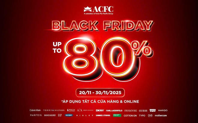 Các trung tâm thương mại náo nhiệt vì ACFC Black Friday Sale- Ảnh 1.