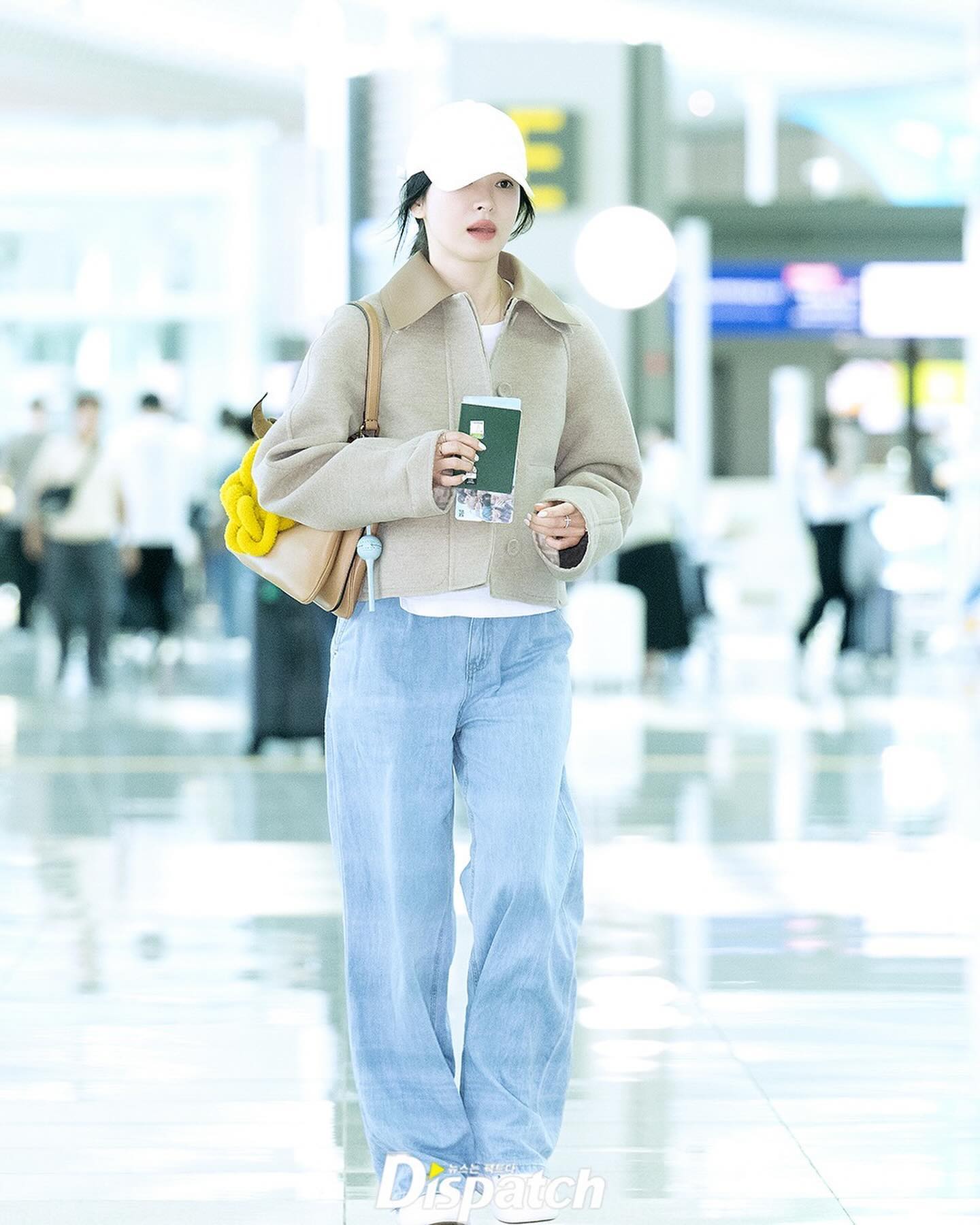 Mặc quần jeans theo phong cách tối giản: Song Hye Kyo chính là "chuyên gia"- Ảnh 6.