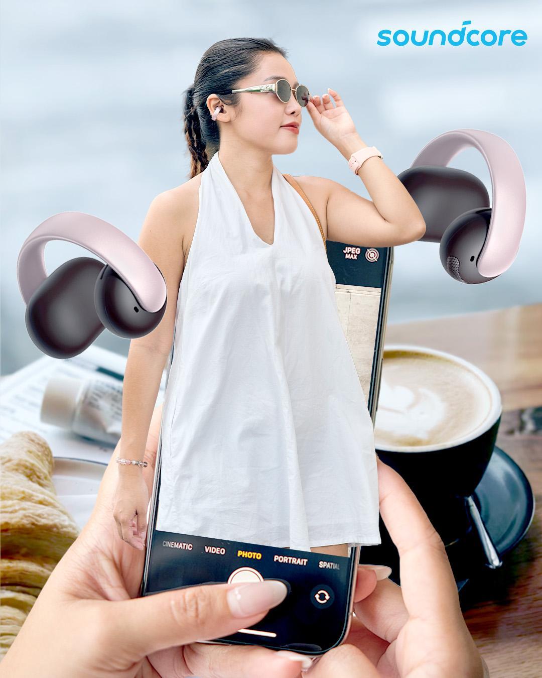 Tự tin xuống phố, chill nhạc không bị bí tai: Tai nghe open-ear đang chiếm sóng lifestyle của gen Z- Ảnh 1.