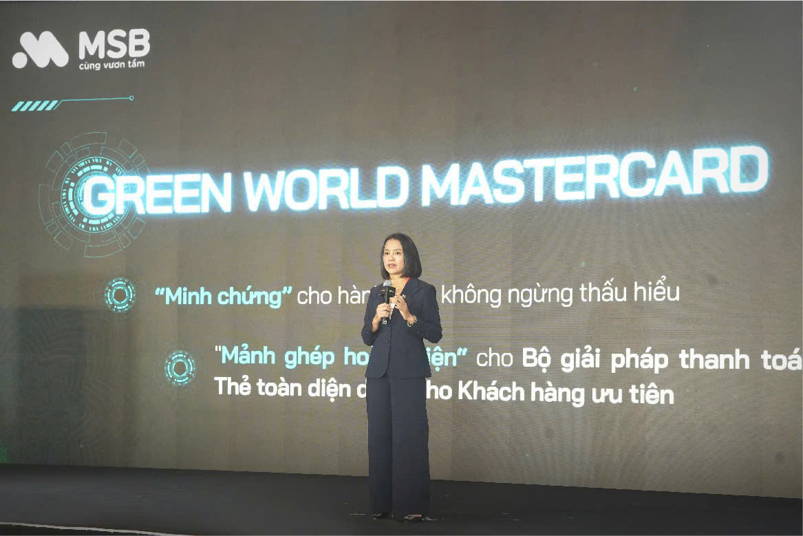 MSB Mastercard Green World: Hành trình xanh cho những nhà lãnh đạo tiên phong- Ảnh 2. MSB Mastercard Green World: Hành trình xanh cho những nhà lãnh đạo tiên phong- Ảnh 2.
