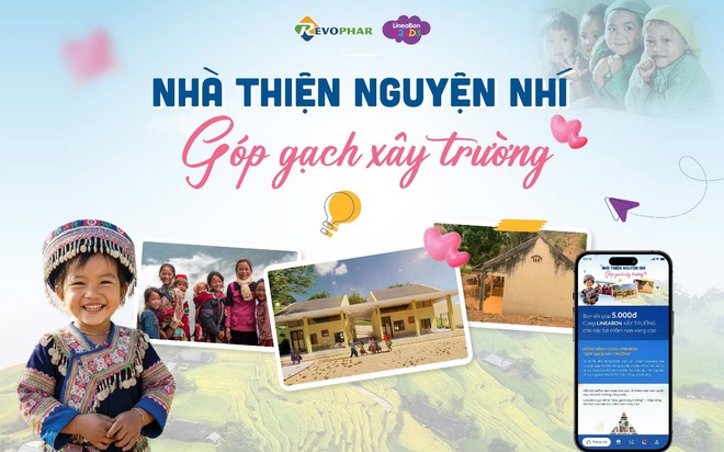 Khi mỗi sản phẩm LineaBon trở thành một viên gạch yêu thương- Ảnh 1. Khi mỗi sản phẩm LineaBon trở thành một viên gạch yêu thương- Ảnh 1.