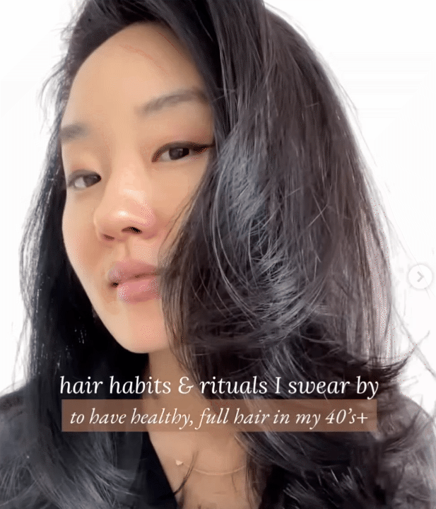 Mái tóc tuổi 40 vẫn đen mượt, bồng bềnh, không một sợi bạc: Bí quyết "học lỏm" từ bà ngoại tuổi U90- Ảnh 12. Mái tóc tuổi 40 vẫn đen mượt, bồng bềnh, không một sợi bạc: Bí quyết "học lỏm" từ bà ngoại tuổi U90- Ảnh 12.