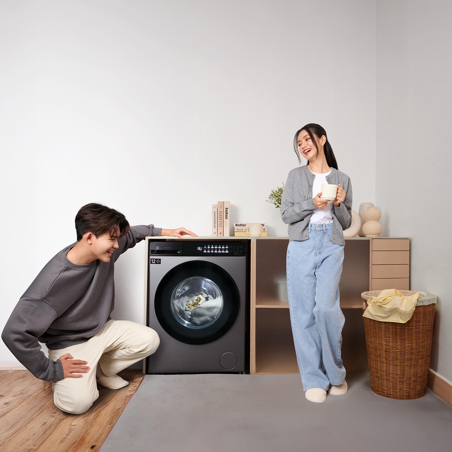 Giặt sạch tức thì, tận hưởng tiện nghi chuẩn smart home với Mijia Washer Dryer 10.5kg- Ảnh 1.
