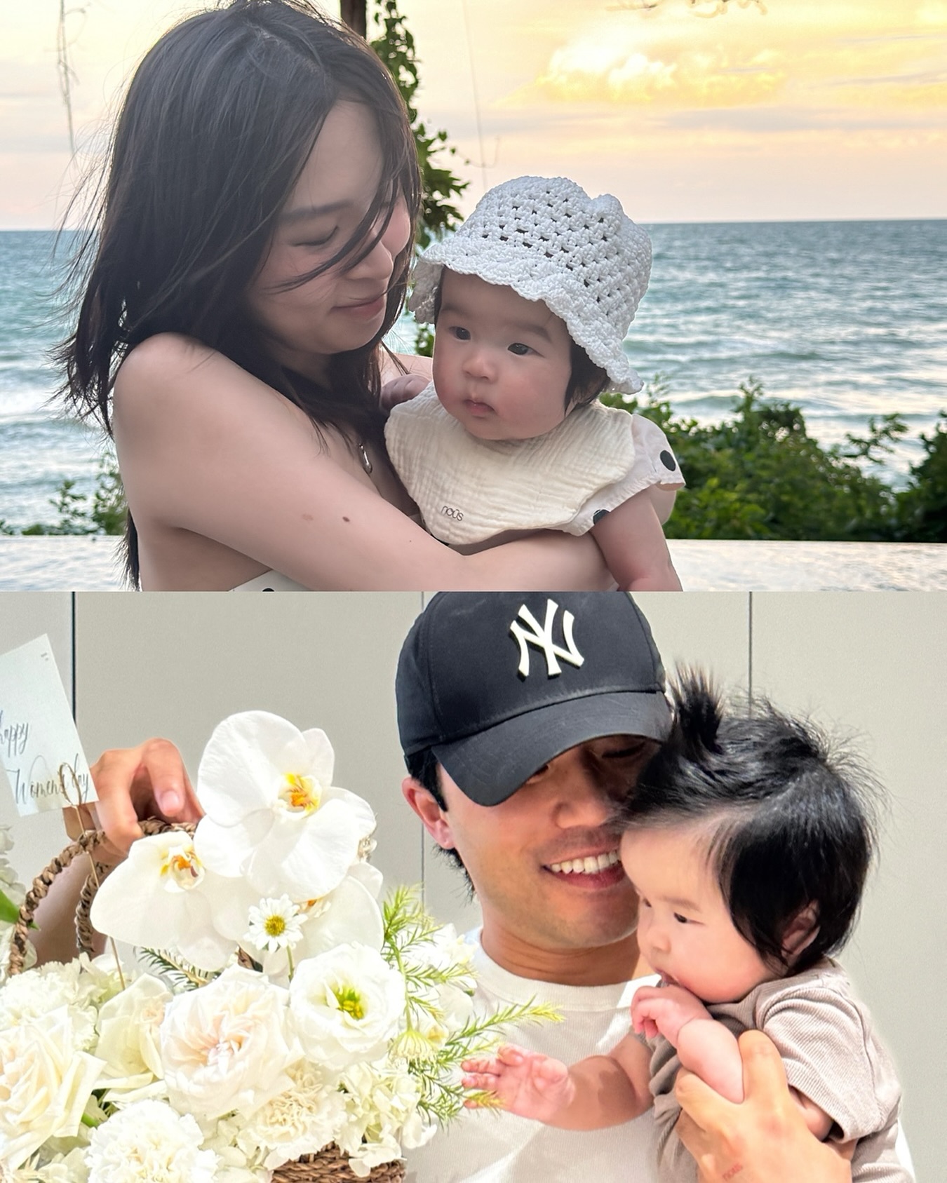 Công chúa nhỏ nhà NSƯT Xuân Hinh: Mới 4 tháng mà mái tóc dày mượt, 