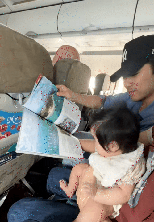 Công chúa nhỏ nhà NSƯT Xuân Hinh: Mới 4 tháng mà mái tóc dày mượt, 