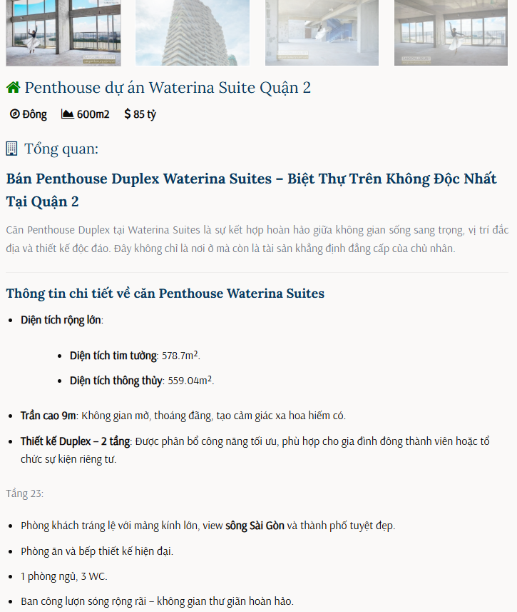 Khu căn hộ nơi Tóc Tiên đang sống: Chung cư hạng sang, view trực diện sông Sài Gòn, có căn lên tới 80 tỷ đồng- Ảnh 8. Khu căn hộ nơi Tóc Tiên đang sống: Chung cư hạng sang, view trực diện sông Sài Gòn, có căn lên tới 80 tỷ đồng- Ảnh 8.