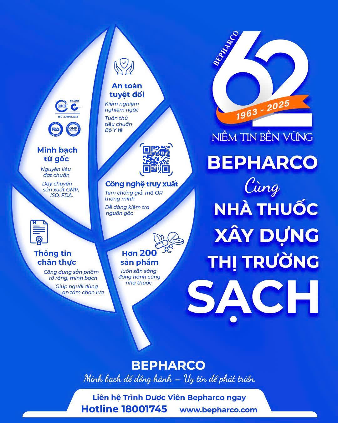 Hành trình Bepharco: Từ di sản 60 năm đến sứ mệnh ươm mầm tài năng Dược sĩ- Ảnh 1. Hành trình Bepharco: Từ di sản 60 năm đến sứ mệnh ươm mầm tài năng Dược sĩ- Ảnh 1.