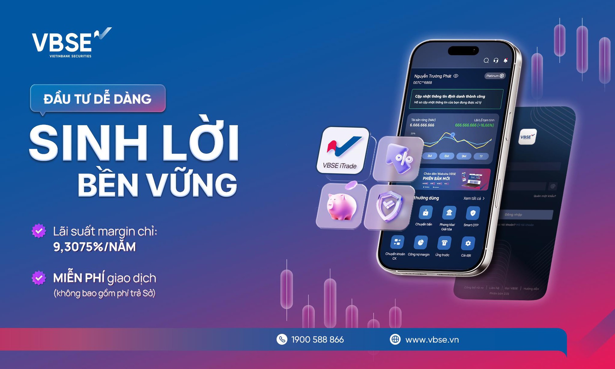 VietinBank Securities công bố logo VBSE và ra mắt App và Website Trading- Ảnh 1. VietinBank Securities công bố logo VBSE và ra mắt App và Website Trading- Ảnh 1.