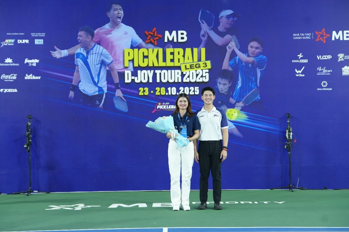 MB Pickleball D-Joy Tour 2025 chặng 3: Bứt phá trước thềm Vietnam Masters- Ảnh 3. MB Pickleball D-Joy Tour 2025 chặng 3: Bứt phá trước thềm Vietnam Masters- Ảnh 3.
