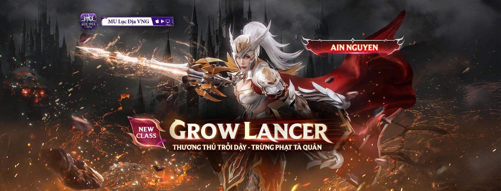 Grow Lancer - class thứ 7 sắp chào sân trong game MU Lục Địa VNG- Ảnh 1. Grow Lancer - class thứ 7 sắp chào sân trong game MU Lục Địa VNG- Ảnh 1.