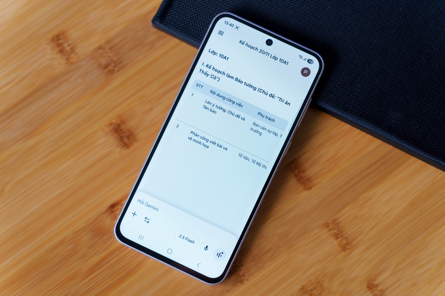 Bí kíp giật giải 20/11 hot nhất trường: chỉ cần bật Gemini Live là đủ- Ảnh 3. Bí kíp giật giải 20/11 hot nhất trường: chỉ cần bật Gemini Live là đủ- Ảnh 3.