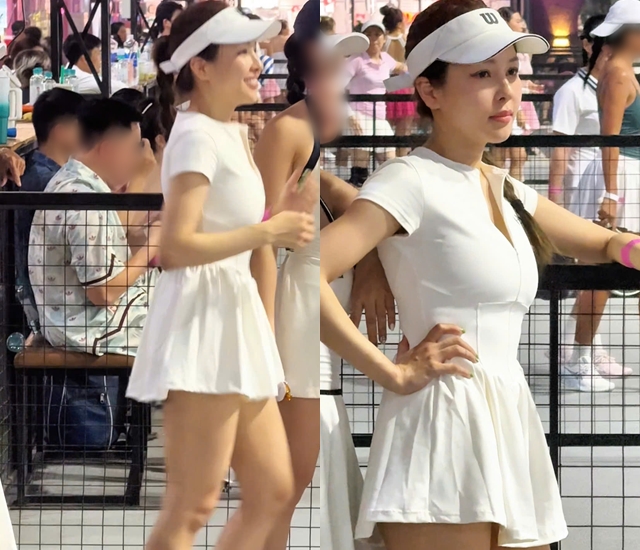 Trâm Anh tái xuất đánh pickleball: Ôi, sao vẫn đẹp nức nở vậy!- Ảnh 1. Trâm Anh tái xuất đánh pickleball: Ôi, sao vẫn đẹp nức nở vậy!- Ảnh 1.