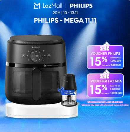 11/11: Máy sấy Dyson, máy rửa bát Bosch giảm gần 50%, nồi chiên không dầu Philips chỉ hơn 1 triệu... rẻ đến ngã ngửa!- Ảnh 5.