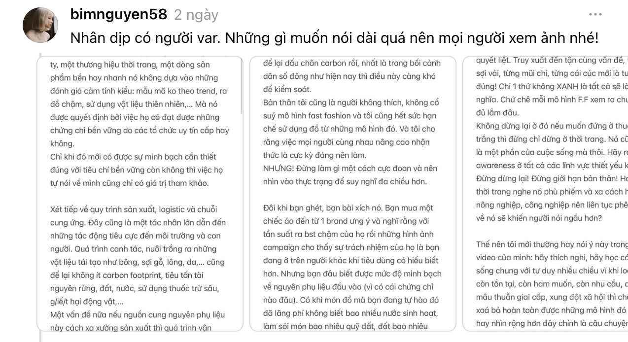 Drama mới của giới thời trang: KOL có tiếng bị tố "nói 1 đằng làm 1 nẻo" cùng màn đối chất không nể nang- Ảnh 5. Drama mới của giới thời trang: KOL có tiếng bị tố "nói 1 đằng làm 1 nẻo" cùng màn đối chất không nể nang- Ảnh 5.