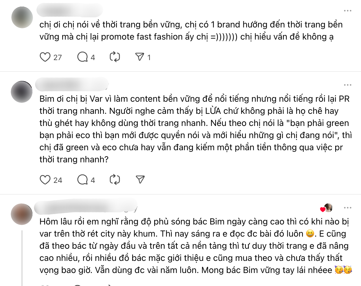 Drama mới của giới thời trang: KOL có tiếng bị tố "nói 1 đằng làm 1 nẻo" cùng màn đối chất không nể nang- Ảnh 7. Drama mới của giới thời trang: KOL có tiếng bị tố "nói 1 đằng làm 1 nẻo" cùng màn đối chất không nể nang- Ảnh 7.