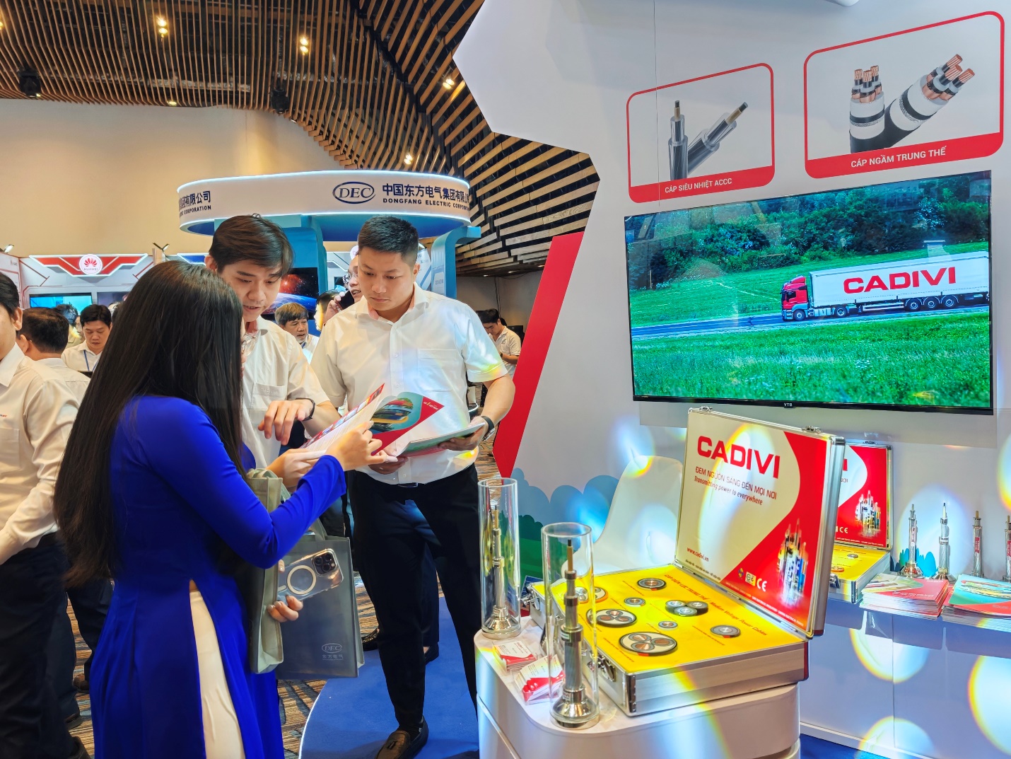 Cáp ngầm trung thế CADIVI được giới chuyên môn đánh giá cao tại Hội nghị điện lực 2025- Ảnh 1. Cáp ngầm trung thế CADIVI được giới chuyên môn đánh giá cao tại Hội nghị điện lực 2025- Ảnh 1.