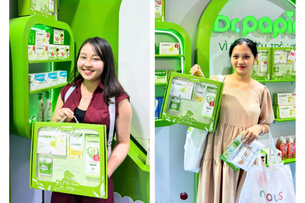Hành trình đi sinh nhẹ nhàng, an yên hơn với Combo Mẹ Tròn Con Vuông Dr.Papie- Ảnh 5.