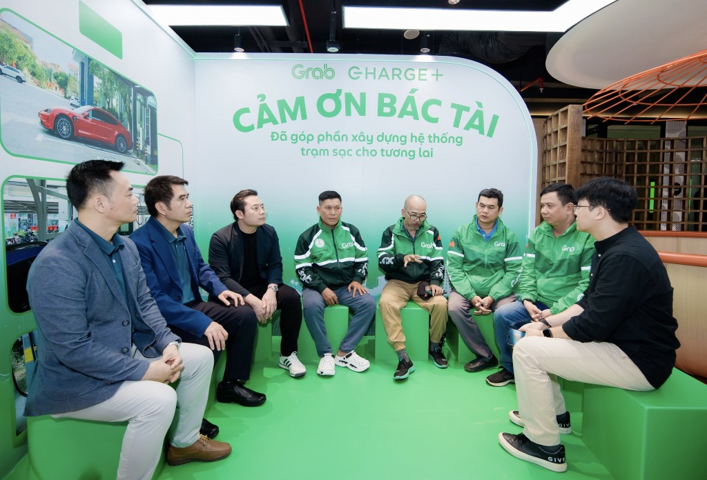 Grab Việt Nam và Charge+ hợp tác phát triển mạng lưới trạm sạc xe điện tại Việt Nam- Ảnh 1. Grab Việt Nam và Charge+ hợp tác phát triển mạng lưới trạm sạc xe điện tại Việt Nam- Ảnh 1.