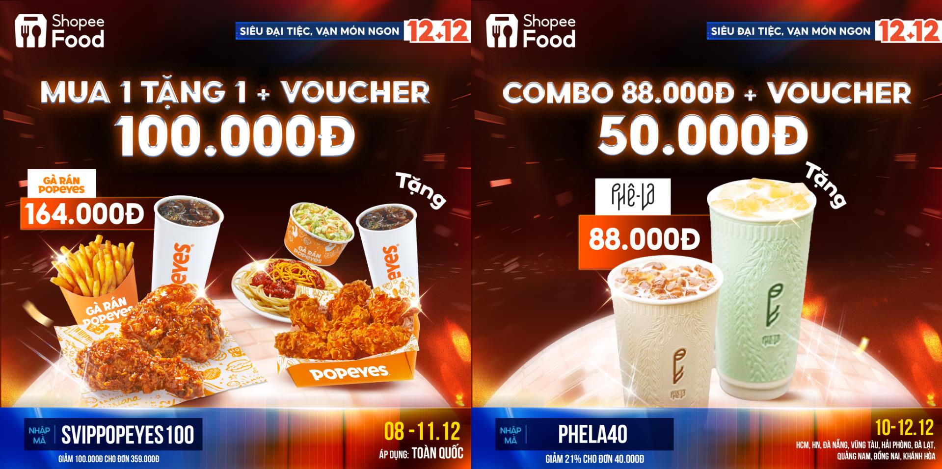 Mọi thứ đều hóa hoành tráng với sinh nhật ShopeeFood 12.12 năm nay- Ảnh 1. Mọi thứ đều hóa hoành tráng với sinh nhật ShopeeFood 12.12 năm nay- Ảnh 1.