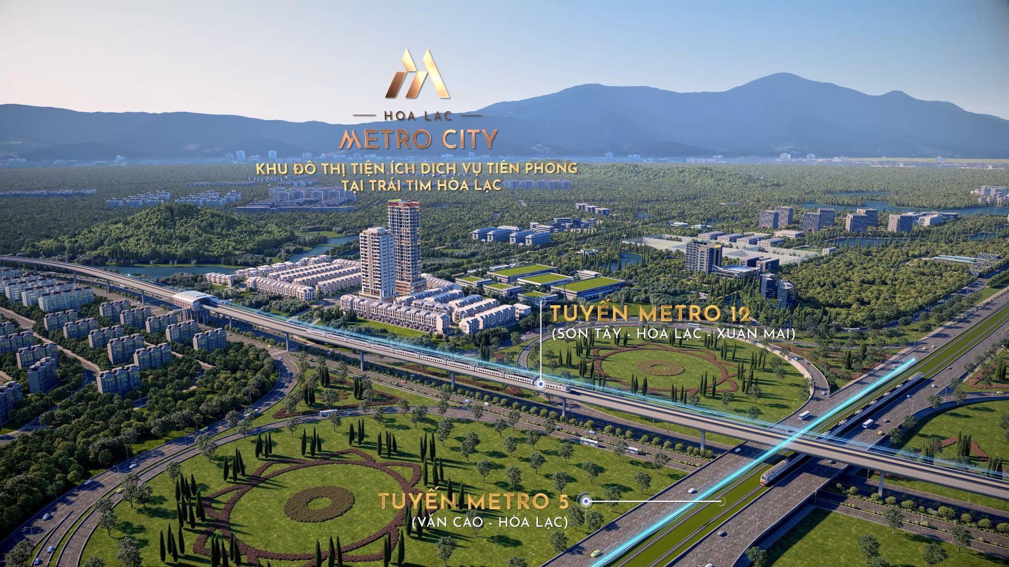 Bất động sản Hòa Lạc sẽ tăng giá thế nào khi tuyến Metro số 5 khởi công?- Ảnh 1. Bất động sản Hòa Lạc sẽ tăng giá thế nào khi tuyến Metro số 5 khởi công?- Ảnh 1.