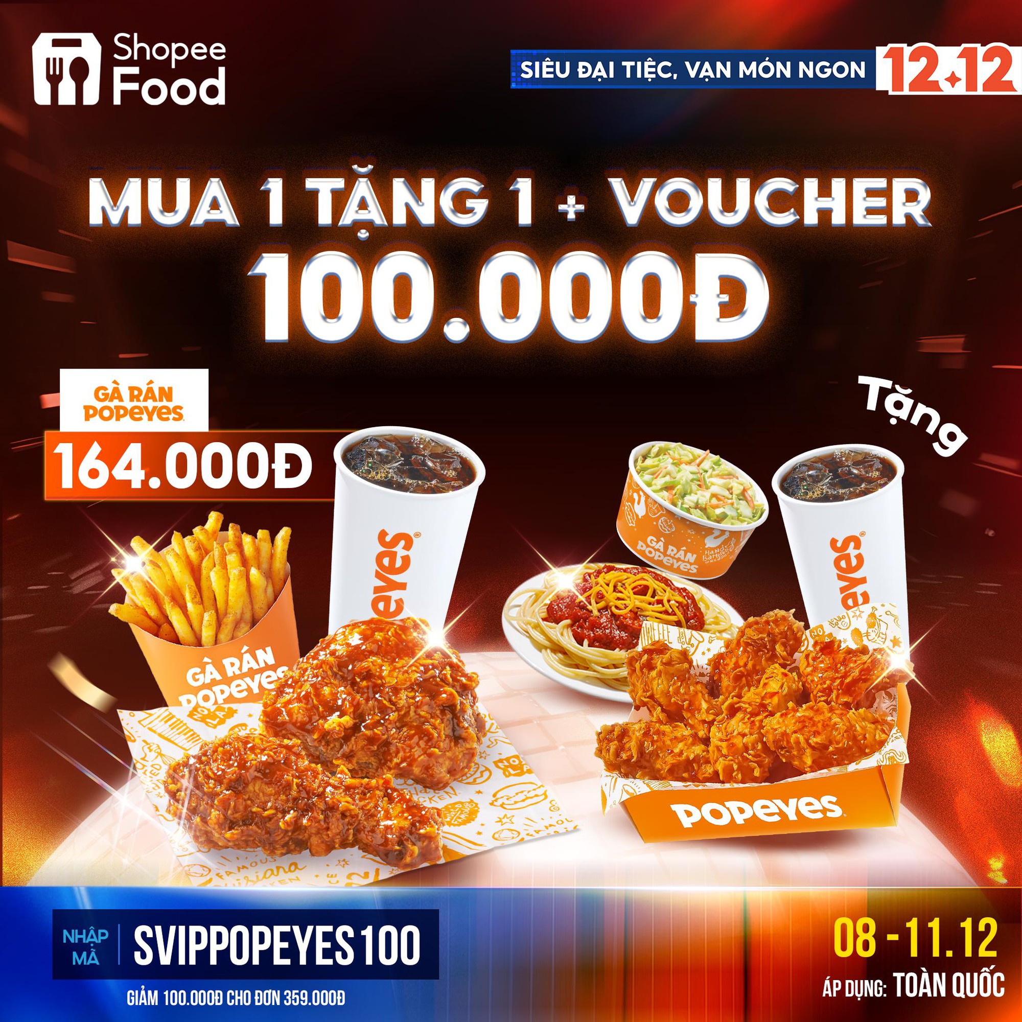 Vạn vật đều thua bàn tiệc sinh nhật ShopeeFood 12.12- Ảnh 2. Vạn vật đều thua bàn tiệc sinh nhật ShopeeFood 12.12- Ảnh 2.