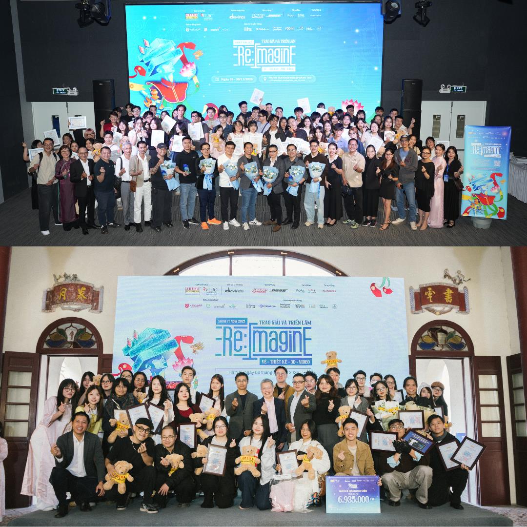 Lễ trao giải và triển lãm Show It NOW 2025: Tự hào hành trình người trẻ “Re:Imagine” văn hóa Việt- Ảnh 1. Lễ trao giải và triển lãm Show It NOW 2025: Tự hào hành trình người trẻ “Re:Imagine” văn hóa Việt- Ảnh 1.