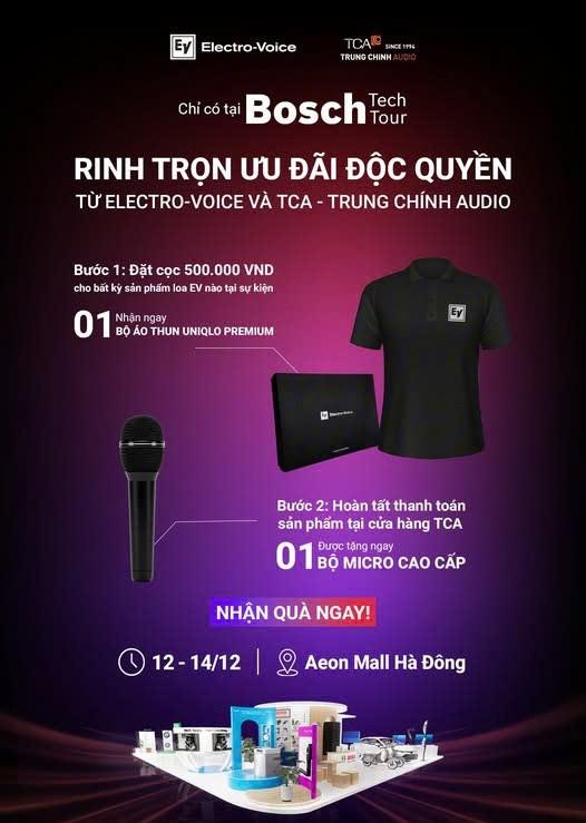 Bosch Tech Tour 2025 tại Hà Nội: Trung Chính Audio giới thiệu hệ thống âm thanh mới- Ảnh 4.