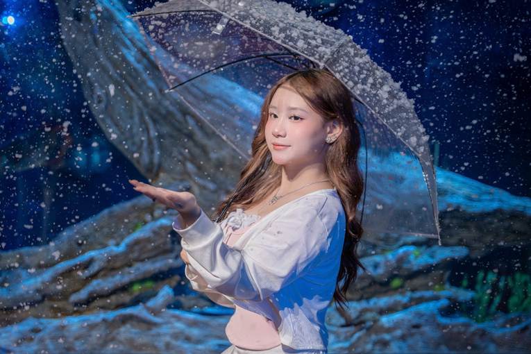 Điểm qua những khu vực check–in “hot hit” nhất tại Thủy cung Lotte World Hà Nội mùa Giáng sinh 2025- Ảnh 2. Điểm qua những khu vực check–in “hot hit” nhất tại Thủy cung Lotte World Hà Nội mùa Giáng sinh 2025- Ảnh 2.