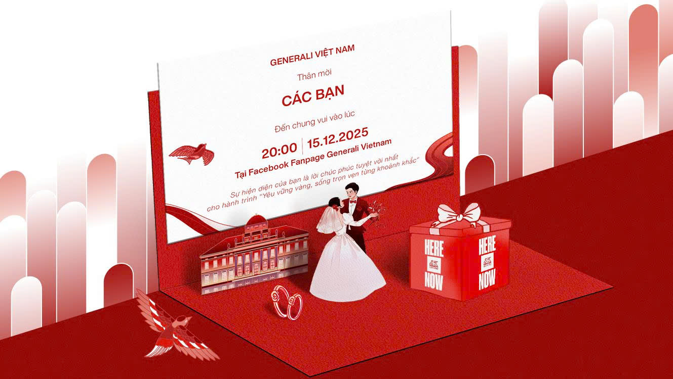 Thiệp mừng online “mới lạ” của Generali khiến cả cộng đồng mạng “thích thú”: Điều đặc biệt nào sắp được bật mí?- Ảnh 1. Thiệp mừng online “mới lạ” của Generali khiến cả cộng đồng mạng “thích thú”: Điều đặc biệt nào sắp được bật mí?- Ảnh 1.