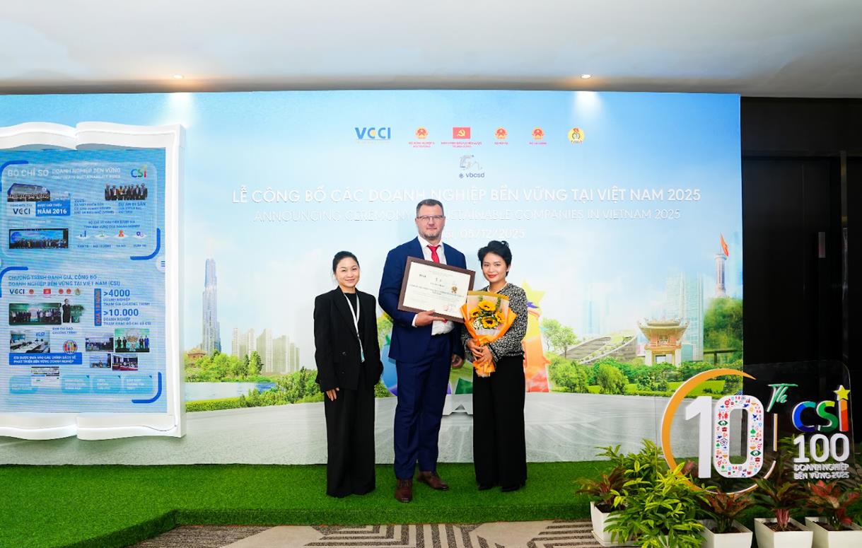 Home Credit lọt top 10 Doanh nghiệp Bền vững lĩnh vực Thương mại - Dịch vụ- Ảnh 1.