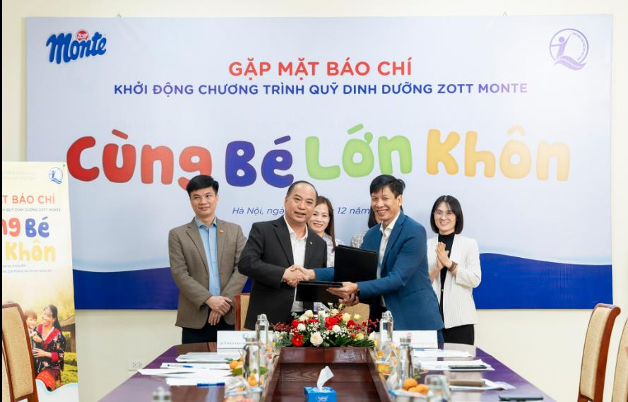 Monte khởi động Quỹ dinh dưỡng Cùng bé lớn khôn 2025, đặt mục tiêu hỗ trợ 140.000 hũ sản phẩm cho trẻ vùng cao- Ảnh 1. Monte khởi động Quỹ dinh dưỡng Cùng bé lớn khôn 2025, đặt mục tiêu hỗ trợ 140.000 hũ sản phẩm cho trẻ vùng cao- Ảnh 1.